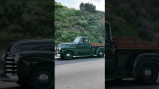 ICON OLD School TR #24 Restored And Modified Chevy Thriftmaster Pick Up BURNOUT