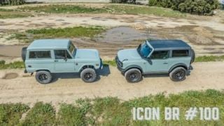 ICON New School BR #100 Restored And Modified Ford Bronco