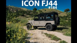 ICON New School FJ44 #184 Restored And Modified Toyota Land Cruiser!! WITH MANUAL TRANSMISSION!!